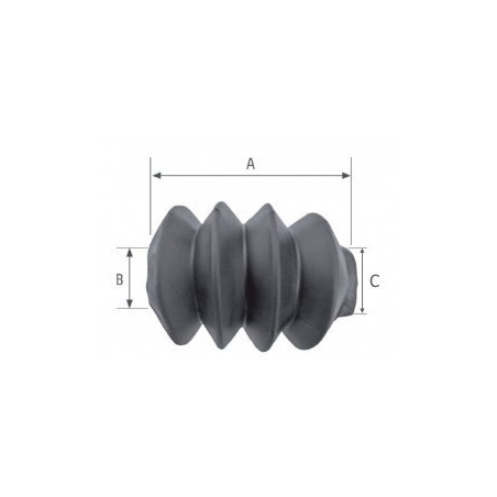 Soufflet de Tête d'Attelage Al-KO pour tête 2,8VB/351S﻿ | Remorques Discount 