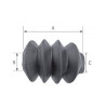 Soufflet de Tête d'Attelage Al-KO pour tête 2,8VB/351S﻿ | Remorques Discount 
