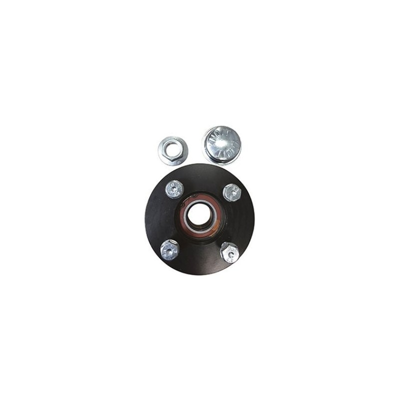 Moyeu Non Freiné KNOTT 750Kg – 4 Trous 130 mm – Roulement Cartouche