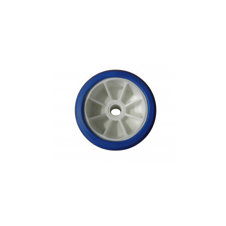Galet bleu 100x53 diamètre 21mm pour remorque