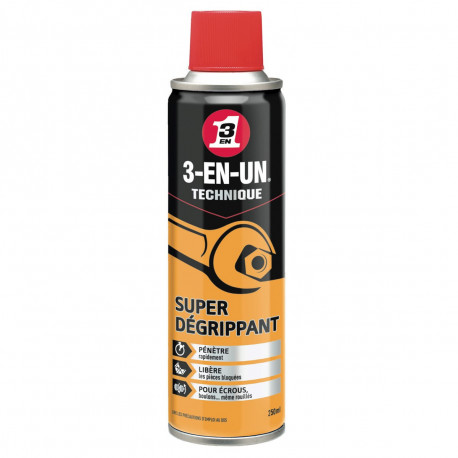 3 EN UN SUPER DEGRIPPANT 250ML