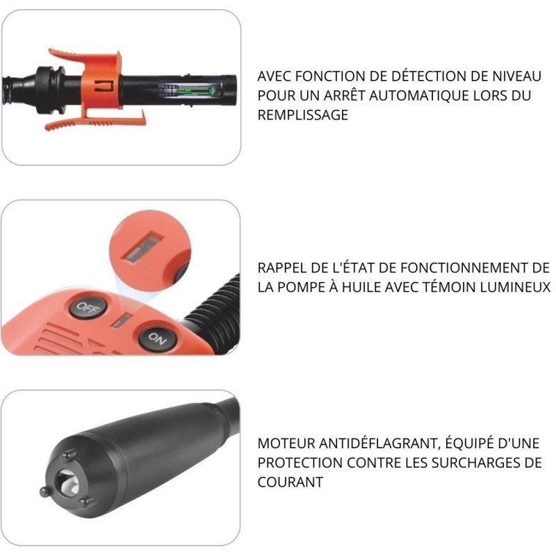 Pompe de transfert autonome anti-refoulement 9L/min - Seaflo