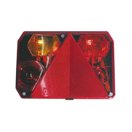 Feu RADEX 6400 gauche 6 fonctions pour remorque