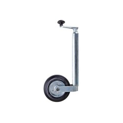 Roue Jockey Classique Diamètre 48 mm | Acier Galvanisé