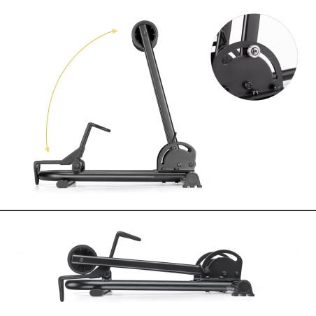 Support vélo pliable stable – Facile à ranger et transporter