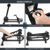 Support vélo pliable stable – Facile à ranger et transporter
