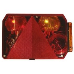 Feu arrière droit RADEX 6400 + position orange RADEX 955 – 5 fonctions remorque