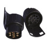Adaptateur compact 7/13 broches pour remorque - Remorques Discount 