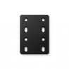 Plaque de Réhausse 8 Trous Ø17 mm – Charge 2T – Attelage Remorque