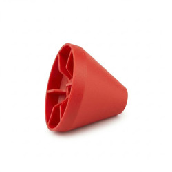 Cône rouge 180x55 diamètre 22 - Remorques Discount 