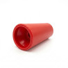 Cône plat rouge remorque 130x78 diamètre 19 - Remorques Discount