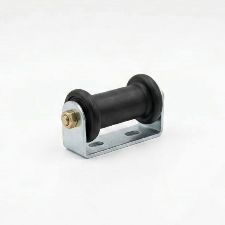 Diabolo noir sur support pour remorque 170x70x90mm - Remorques Discount 