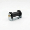 Diabolo noir sur support pour remorque 170x70x90mm - Remorques Discount 
