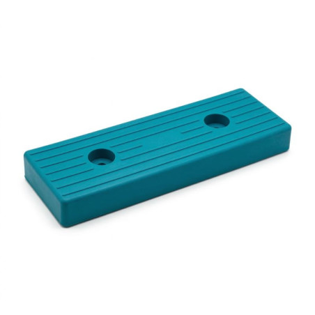 Patin bleu turquoise 300x100x30 - Remorques Discount 