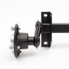 Demi-essieux 500 kg 4T115 – Non freinés, robustes et adaptables