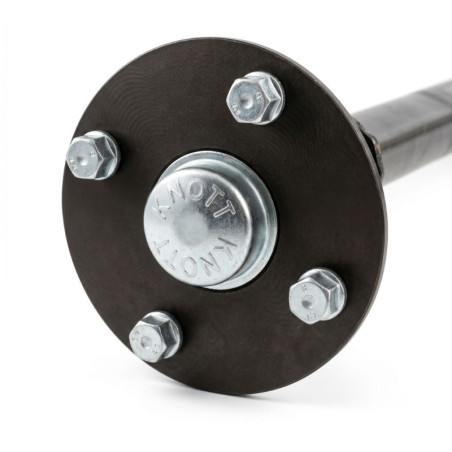 Demi-essieux 500 kg 4T115 – Non freinés, robustes et adaptables