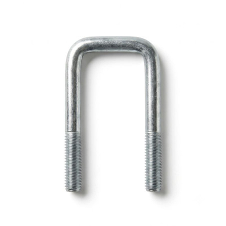 Bride d'assemblage tube carré 100x40 largeur 40 mm - Remorques Discount