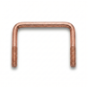 Bride tube carré 40x80 - Remorques Discount 