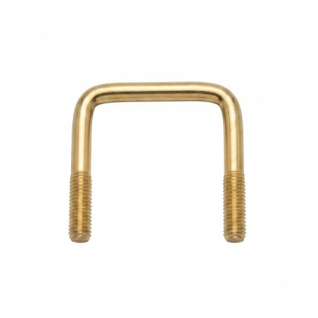 Bride Carrée en U 80x80 mm Filetage M10 | Remorques Discount