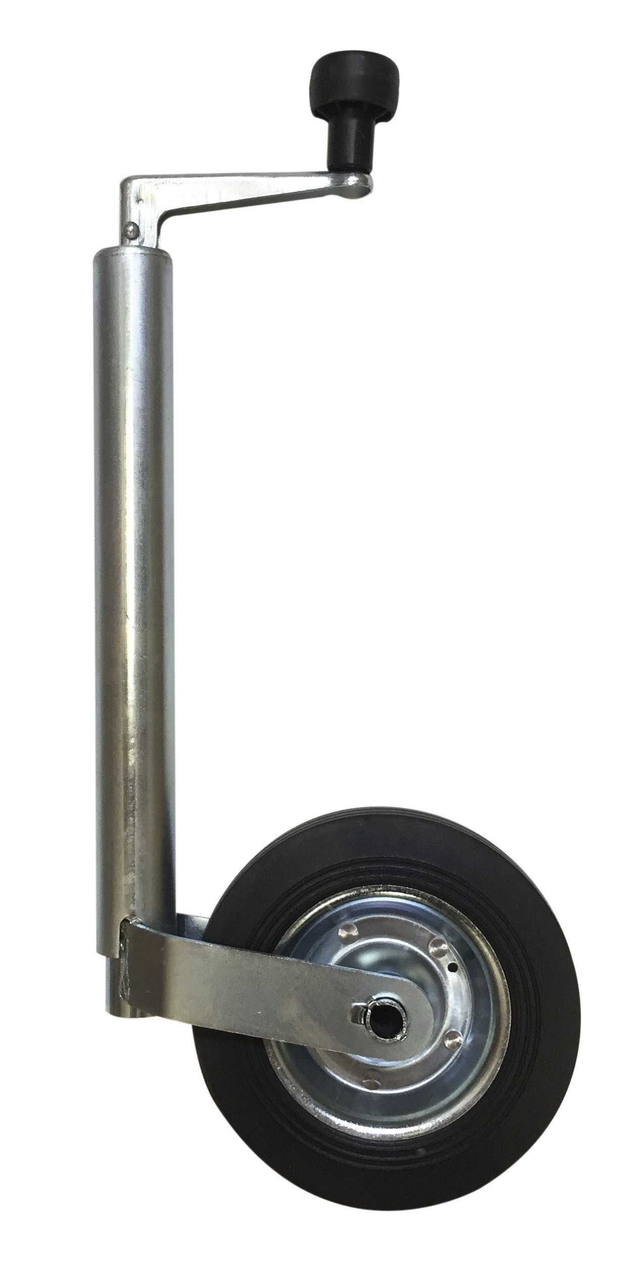 Roue Jockey + Bride 42mm Pour Remorque Ou Caravane – Neuve, Prête à Monter (sans Marque Générique)