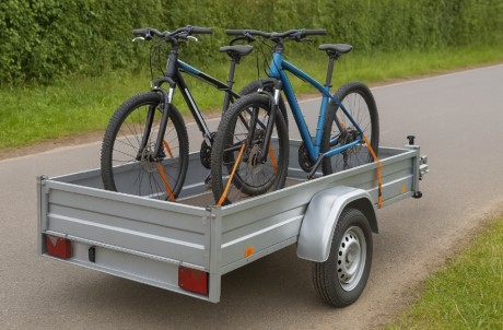 COMMENT ATTACHER DES VÉLOS DANS UNE REMORQUE ?